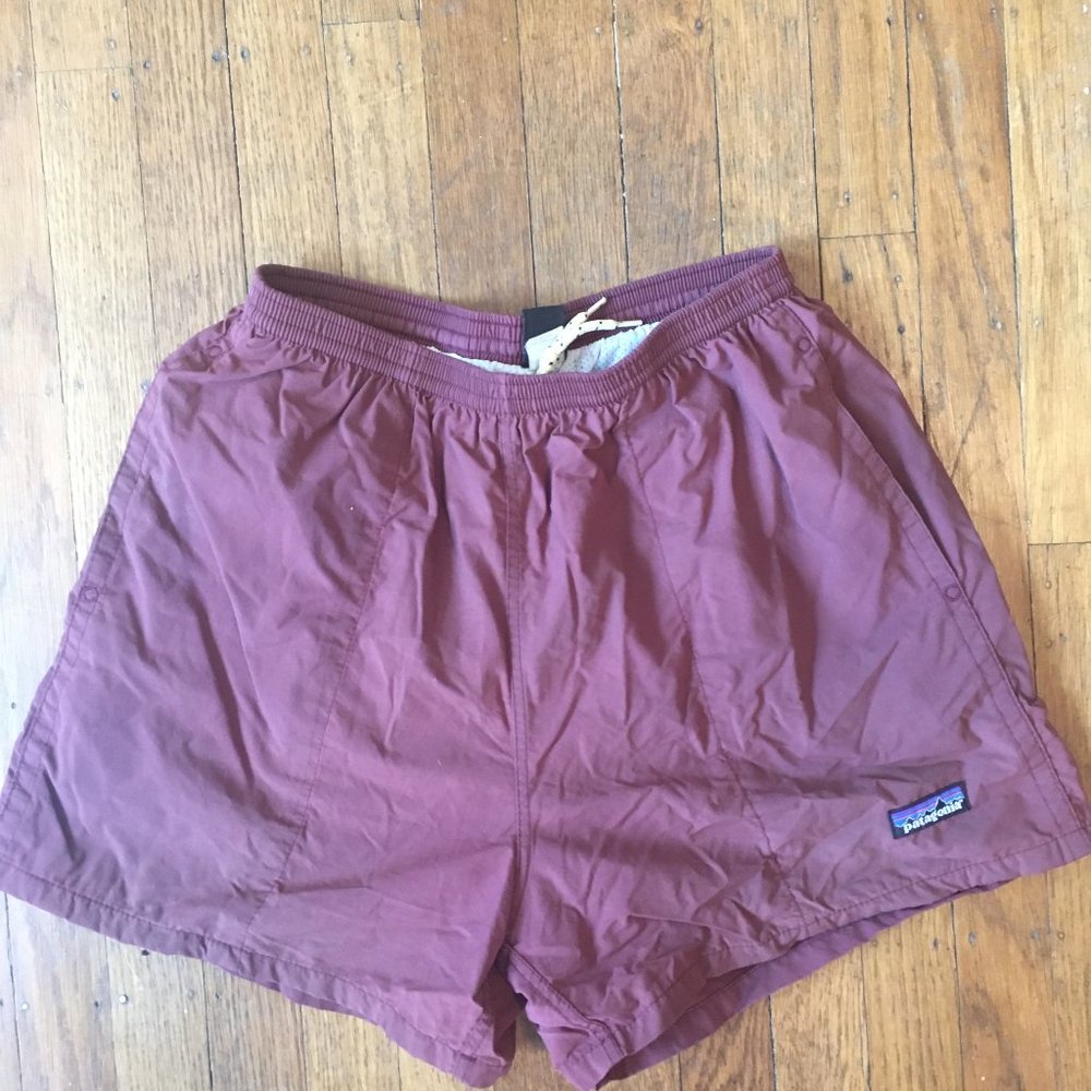 Men's Patagonia Burgundy Swim Trunks